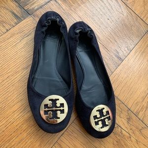 Tory burch 'Minnie' Travel Ballet Flat